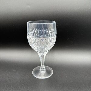 Atlantis Crystal "Setubal" 6.5" Wine Water Goblets Made Portugal Read Desc
